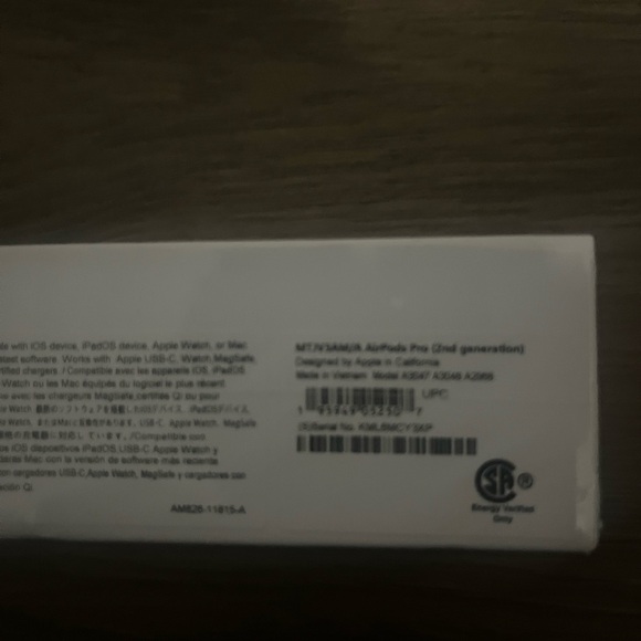 AirPods Pro 2nd Generation with MagSafe Wireless Charging Case (USB‑C)... - Picture 2 of 3